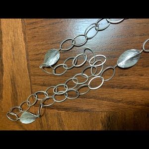 Morgan Dane Magnolia necklace in sterling silver